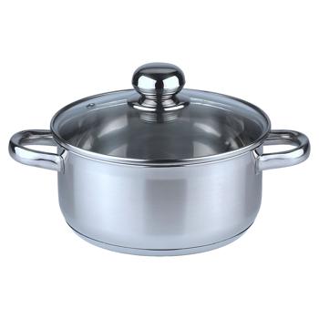 Aro Low Pan with Lid 16cm 1.5l