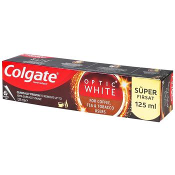 Colgate Optic White Toothpaste for Coffee Tea&Tobacco Users 125ml - buy, prices for Ideal - photo 5