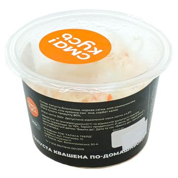 Капуста квашеная по-домашнему 300г - купить, цены на Чудо Маркет - фото 1