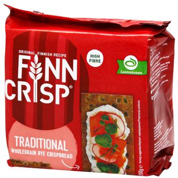 Finn Crisp Traditional Rye Crispbread 200g - buy, prices for COSMOS - photo 1