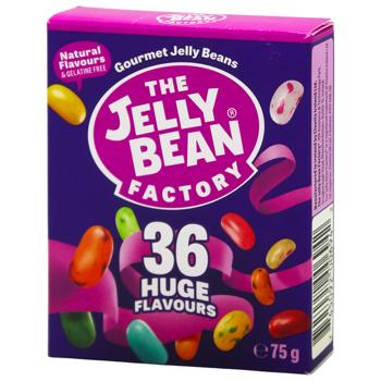 Цукерки желейні Jelly Bean Factory 36 смаків 75г - купити, ціни на КОСМОС - фото 1