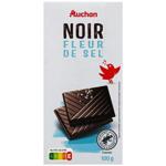 Auchan Dark Chocolate with Sea Salt 100g