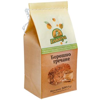 Мука Listoriya гречневая 500г - купить, цены на Таврия В - фото 1