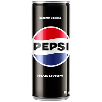 Напій газований Pepsi Zero Sugar 0,33л - купити, ціни на КОСМОС - фото 2