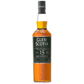 Виски Glen Scotia 15 лет 46% 0,7л - купить, цены на WINETIME - фото 1