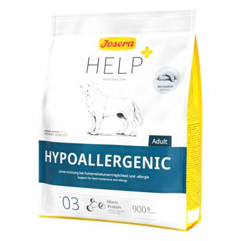 Корм сухой Josera Help Hypoallergenic с насекомыми для взрослых собак с пищевой аллергией 900г