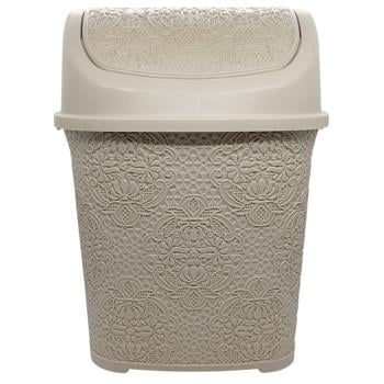 Відро д/сміття Bursev Мережево 6л беж И706 (Туреччина) - купити, ціни на Таврія В - фото 3