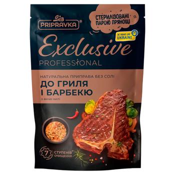 Приправа Pripravka Exclusive Professional к грилю и барбекю с анчо чили без соли 40г - купить, цены на Идеал - фото 1