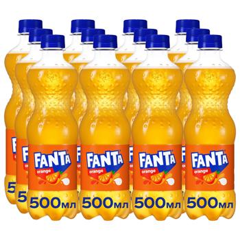 Напій газований Fanta Апельсин 0,5л - купити, ціни на - фото 2