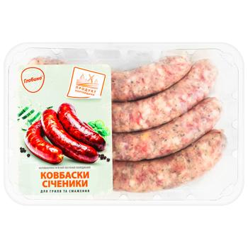 Колбаски Глобино Сеченики охлажденные 500г - купить, цены на METRO - фото 1