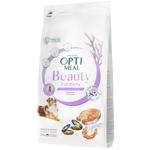 Корм сухой Optimeal Beauty Harmony с морепродуктами для собак всех пород с успокаивающим эффектом 10кг