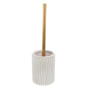Bisk Minos Toilet Brush Grey-Yellow