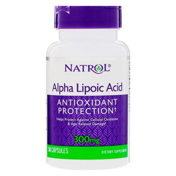 Natrol Alpha Lipoic Acid 300mg 50 capsules - buy, prices for Biotus - photo 1