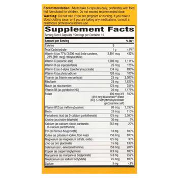 Nature's Way Alive! Max6 Potency Multivitamin 90 capsules - buy, prices for Biotus - photo 4