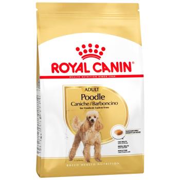 Корм сухой Royal Canin Adult с домашней птицей для собак породы пудель 1,5кг - купить, цены на MasterZoo - фото 1
