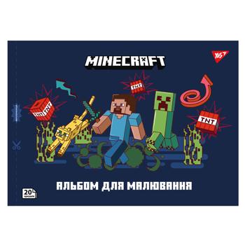 Зошит для малювання Yes Minecraft з перфорацією А4 20 аркушів - купити, ціни на - фото 5