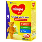 Суміш молочна суха Milupa 4 для дітей з 18 місяців 600г