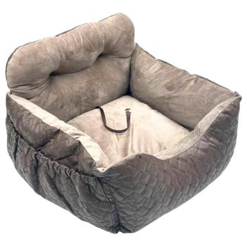 Автокресло Pet Fun для собак до 2,5кг коричневый - купить, цены на MasterZoo - фото 5