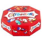 Набір солодощів новорічний Celebrations Восьмикутник 196г