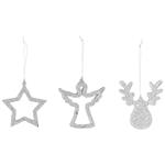 Actuel Silver Pendant 9cm in assortment