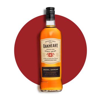 Oakheart Original Spiced Premium Spirit Drink 35% 0.7l - buy, prices for Ideal - photo 2