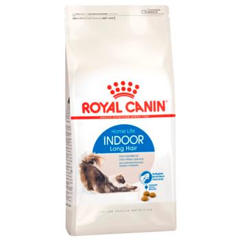 Корм сухий Royal Canin Indoor з домашньою птицею для довгошерстих домашніх котів 2кг - купити, ціни на MasterZoo - фото 1