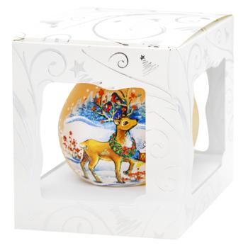 Шар елочный АСК стекло с художественным узором 80м - купить, цены на - фото 9