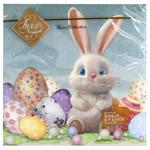 Серветки столові Luxy Великодній зайчик 3-шарові 33*33см 18шт