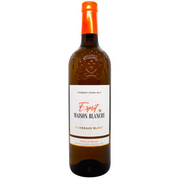 Вино Maison Blanche Bordeaux Blanc біле сухе 12% 0,75л