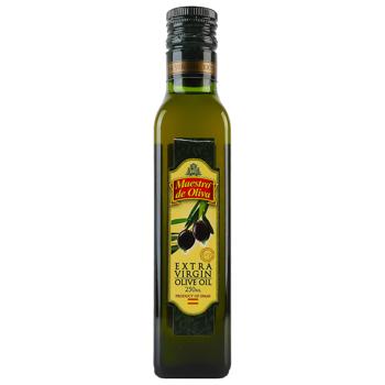 Масло оливковое Maestro de Oliva Extra Virgin нерафинированное 250мл - купить, цены на Чудо Маркет - фото 1