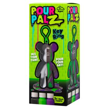 Набор для творчества Toy Monster Pour Palz Флюид Арт Брелок Мишка - купить, цены на ULTRAMARKET - фото 6