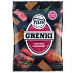 Flint Grenki Veal and Adjika Flavored Rye Crackers 100g