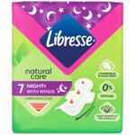 Libresse Natural Care Maxi Night Hygienic Pads 7pcs