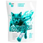 Наполнитель гигиенический SuperCat для кошек силикагелевый 2,2кг