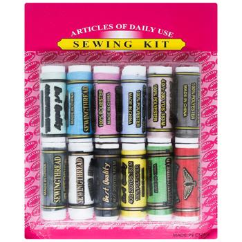 Набір ниток ЗЕД кольорові для шиття - купити, ціни на КОСМОС - фото 1