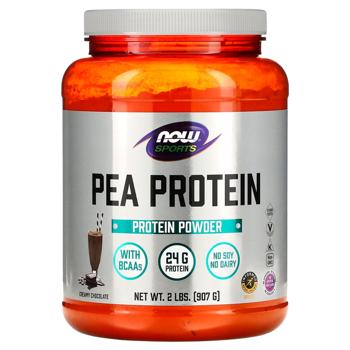 Протеин гороховый Now Foods Sports сливочно-шоколадный 907г - купить, цены на Biotus - фото 1