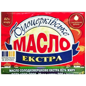 Масло Біло Екстра солодковершкове 82% 180г - купити, ціни на Восторг - фото 2