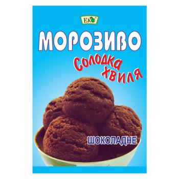 Морозиво Эко Солодка хвиля шоколадне 60г - купити, ціни на Auchan - фото 1