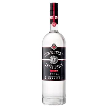 Staritsky&Levitsky Reserve Vodka 40% 1l