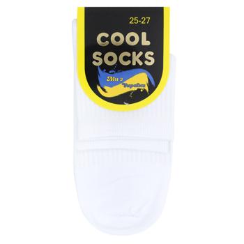 Cool Socks Unisex Socks s.25-27 White - buy, prices for NOVUS - photo 1