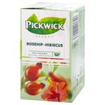 Чай трав'яний Pickwick Шипшина-гібіскус 2,5г*20шт
