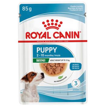 Вологий корм для цуценят міні порід Royal Canin Mini Puppy 85г - домашня птиця