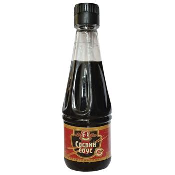 Соус соєвий Жирнов Преміум 360г - купити, ціни на Чудо Маркет - фото 1