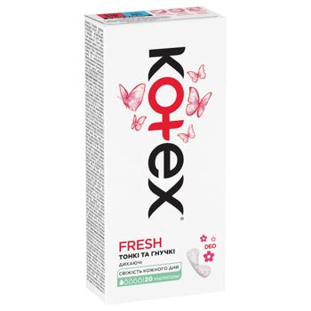 Прокладки щоденні Kotex Deo Ультратонкі 20шт - купити, ціни на МегаМаркет - фото 2