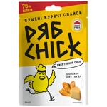 Слайсы куриные РябChick сушеные со вкусом сыра Гауда 30г