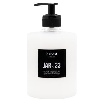 Шампунь Honest Products JAR №33 для пошкодженого волосся 500мл