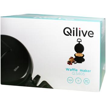 Qilive Black Waffle-iron 1000W Q.5405