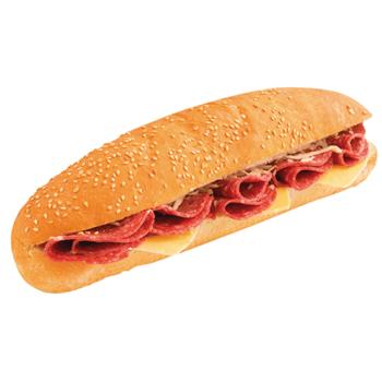 Багет з салямі