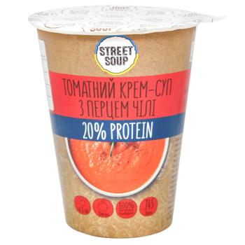 Крем-суп Street Soup томатный с перцем чили 50г