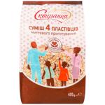 Смесь хлопьев Сквирянка 4 злака 400г